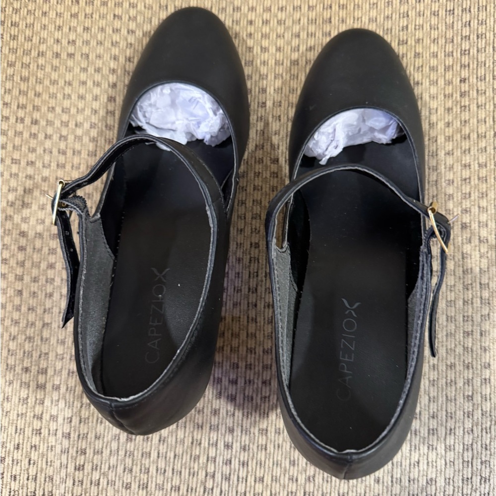 Capezio Black Women's Heels size 7.5 - Picture 2 of 5